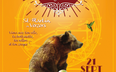 RDV samedi 21 septembre 2019 à Saint-Martin-en-Vercors !