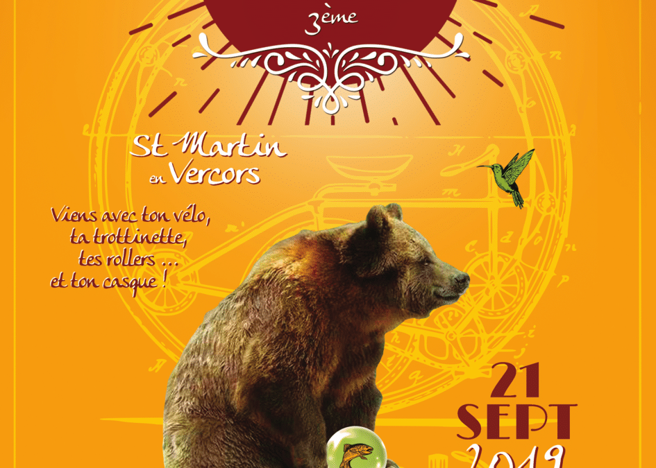 RDV samedi 21 septembre 2019 à Saint-Martin-en-Vercors !
