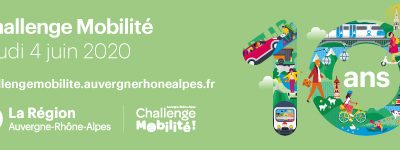 Participez au Challenge Mobilité Auvergne Rhône-Alpes 2020 !