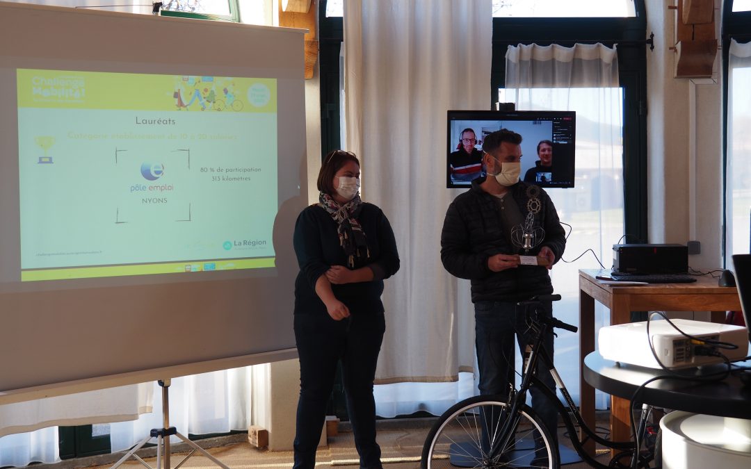 Challenge Mobilité Régional – résultats drômois