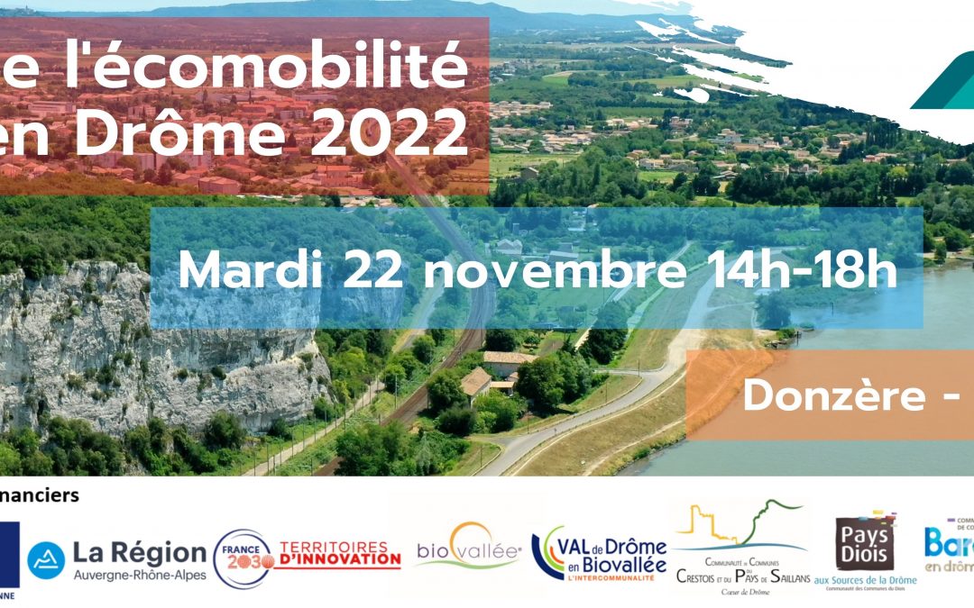 Les prochaines rencontres de l’Ecomobilité en Drôme s’organisent à Donzère !