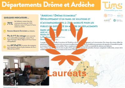 Nous sommes lauréats du Programme TIMS en Drôme !