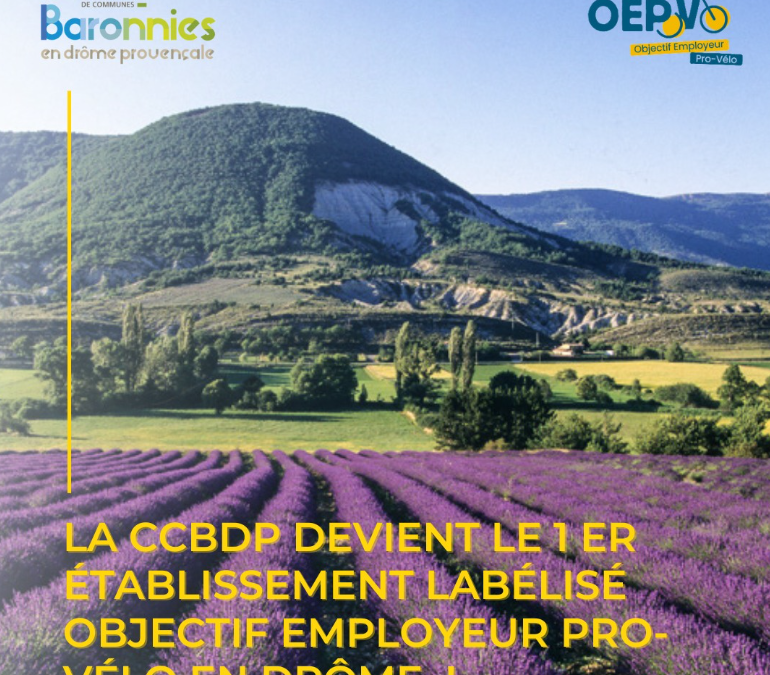La Drôme célèbre son premier établissement labélisé Objectif Employeur Pro Vélo porté par la Fub !