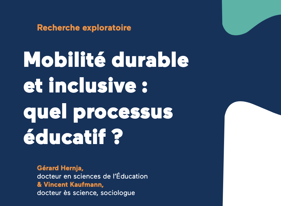 Mobilité durable et inclusive : quel processus éducatif ?