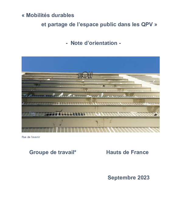 Mobilités durables et partage de l’espace public