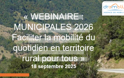 Municipales 2026 – l’accompagnement de Dromolib sur les enjeux de mobilité