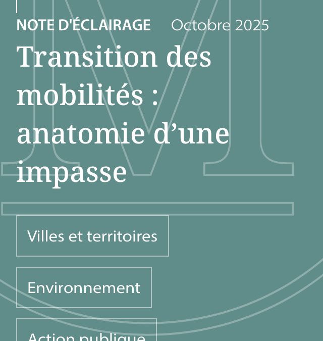 Transition des mobilités : anatomie d’une impasse
