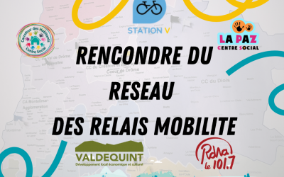 Premiers relais mobilité labellisés en Drôme : lancement du réseau