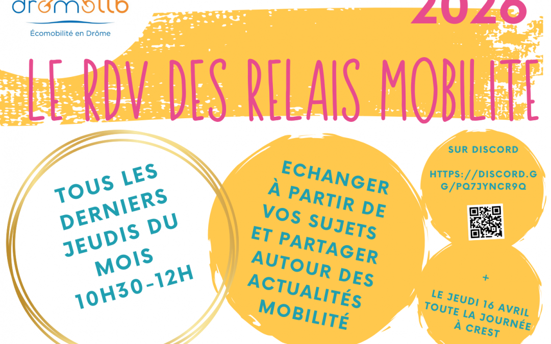 Le rendez-vous des relais mobilité : une dynamique collective qui se structure en Drôme