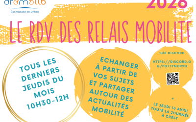 Le rendez-vous des relais mobilité : une dynamique collective qui se structure en Drôme
