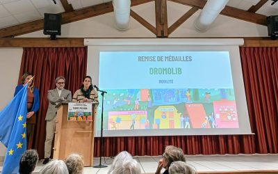 Dromolib reçoit la médaille de l’initiative remarquable
