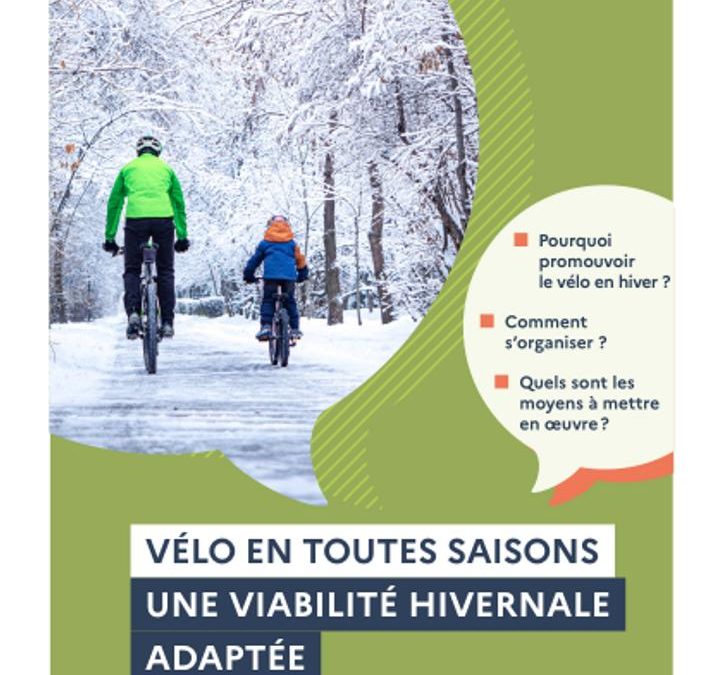 Vélo en toutes saisons. Une viabilité hivernale adaptée