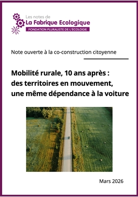 Mobilité rurale, 10 ans après : des territoires en mouvement, une même dépendance à la voiture