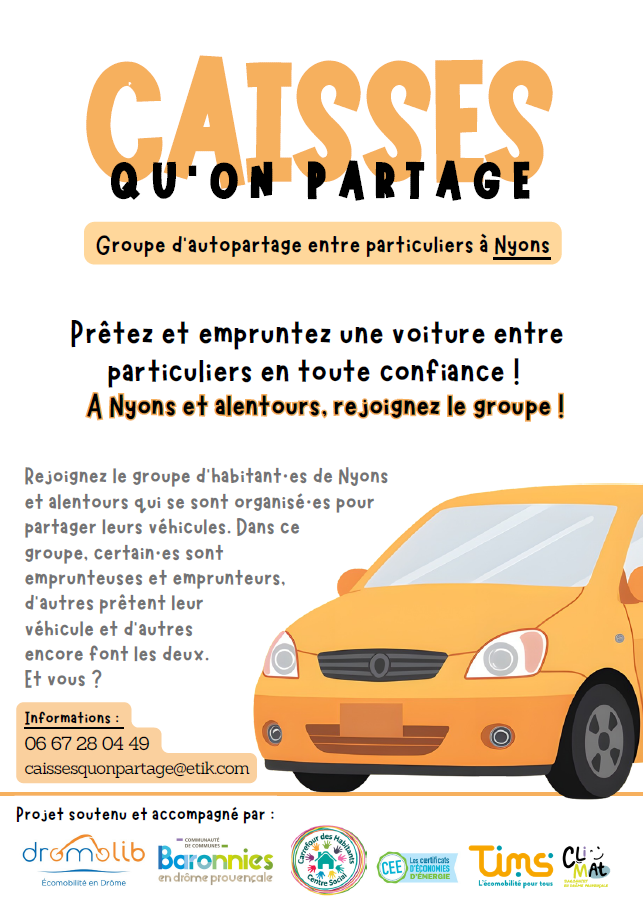 Caisses Qu'on partage