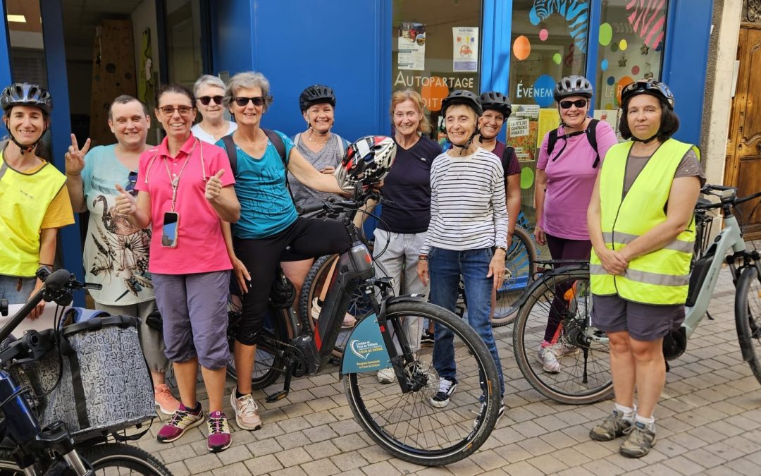 Balade vélo avec la ligue contre le cancer